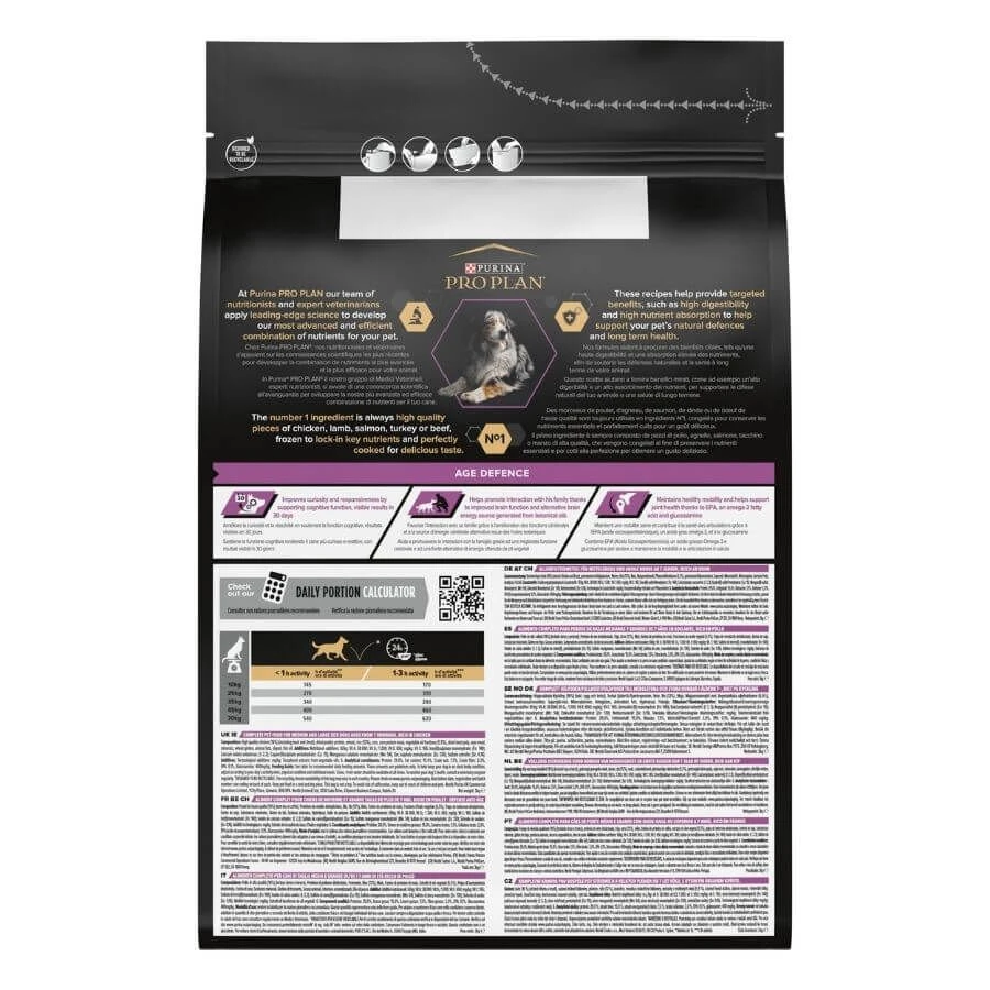 Purina Pro Plan Chien Medium-Large Adult 7+ Age Defence 3 Kg 7 Purina Pro Plan Chien Medium-Large Adult 7+ Age Defence 3 Kg – Image 5