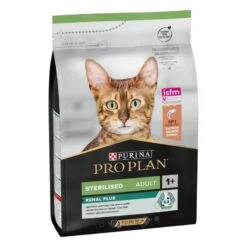 Purina Pro Plan Chat Sterilised Adult RENAL PLUS Saumon 3 Kg