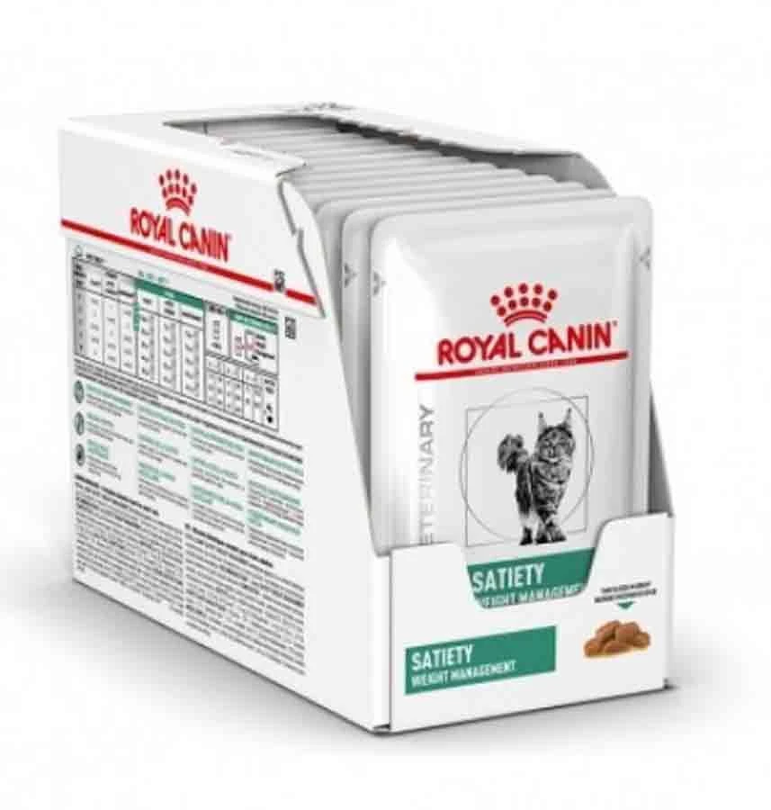 Royal Canin Vet Chat Satiety Weight Management 12 X 85 G 3 Royal Canin Vet Chat Satiety Weight Management 12 X 85 G