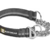 Ruffwear Collier Reaction Chain Gris S - Destockage -Animaux Fournitures Magasin ruffwear collier reaction chain gris