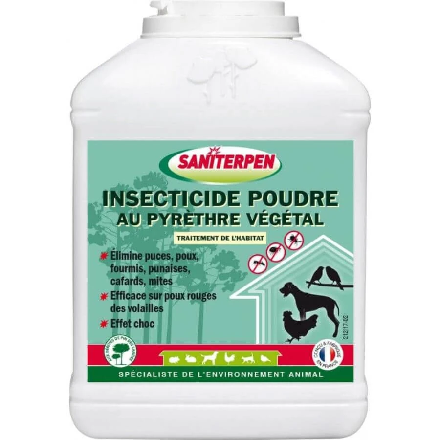 Saniterpen Insecticide Poudre Au Pyrèthre Végétal 250 G 5 Saniterpen Insecticide Poudre Au Pyrèthre Végétal 250 G – Image 3