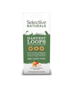 Selective Naturals Friandises Harvest Loops Hamsters 80 G
