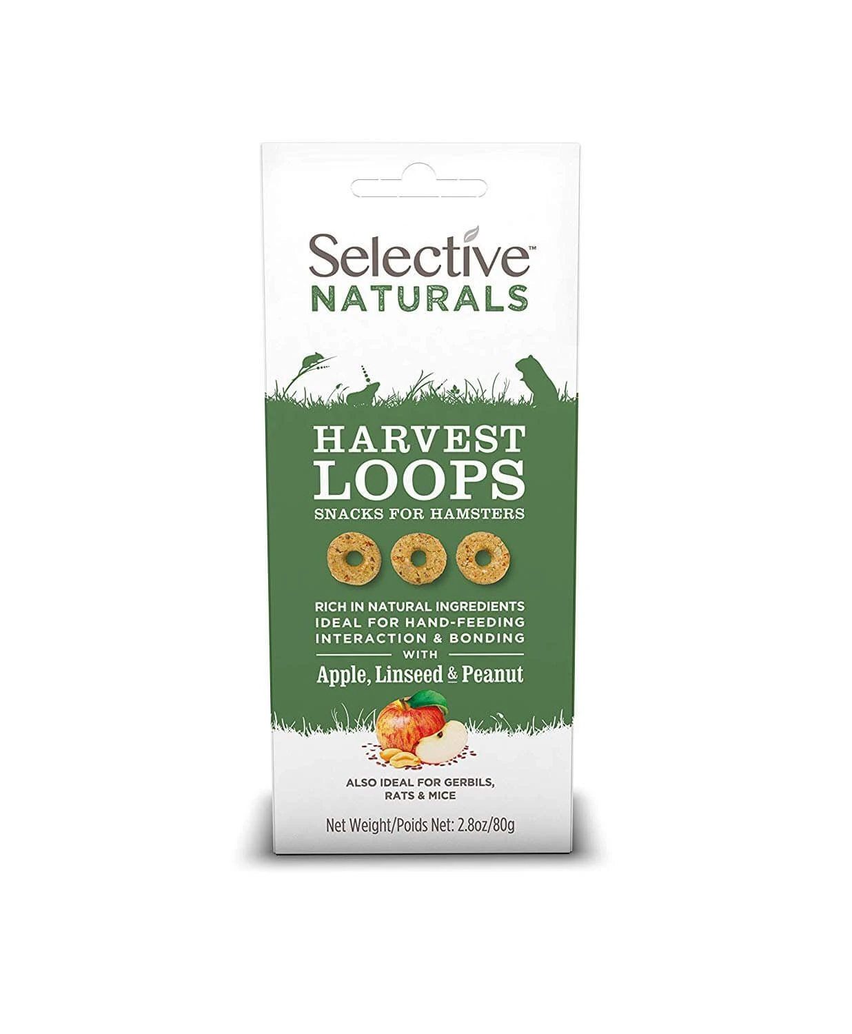 Selective Naturals Friandises Harvest Loops Hamsters 80 G 3 Selective Naturals Friandises Harvest Loops Hamsters 80 G