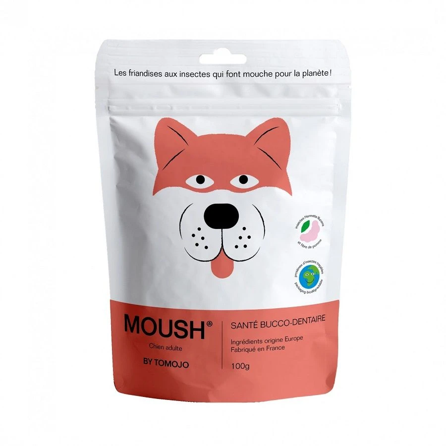 Tomojo Moush Friandises Hygiène Bucco-Dentaire Chien 100 G 3 Tomojo Moush Friandises Hygiène Bucco-Dentaire Chien 100 G