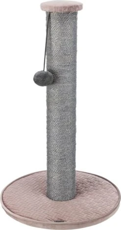 Trixie Griffoir Livia Gris Rose Pour Chat 64 Cm