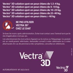 Vectra 3D Chien 10 à 25 Kg 12 Pipettes 19 Vectra 3D Chien 10 à 25 Kg 12 Pipettes -Animaux Fournitures Magasin vectra 3d chien 10 a 25 kg 12 pipettes 9