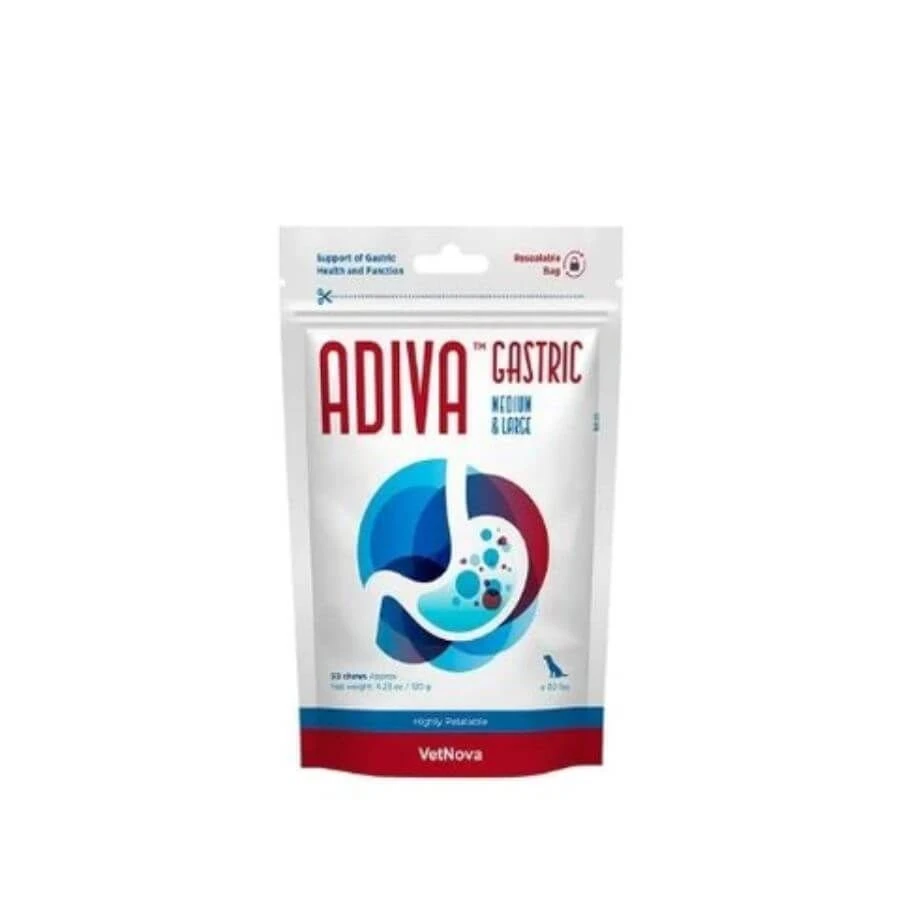 VetNova Adiva Gastric Chien M & L 30 Chews 3 VetNova Adiva Gastric Chien M & L 30 Chews