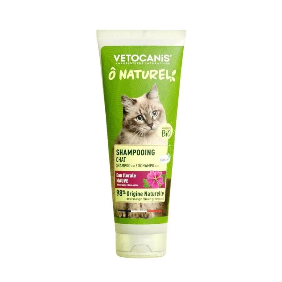 Vétocanis O Naturel Shampooing Bio Chat 250 Ml - Destockage 3 Vétocanis O Naturel Shampooing Bio Chat 250 Ml - Destockage