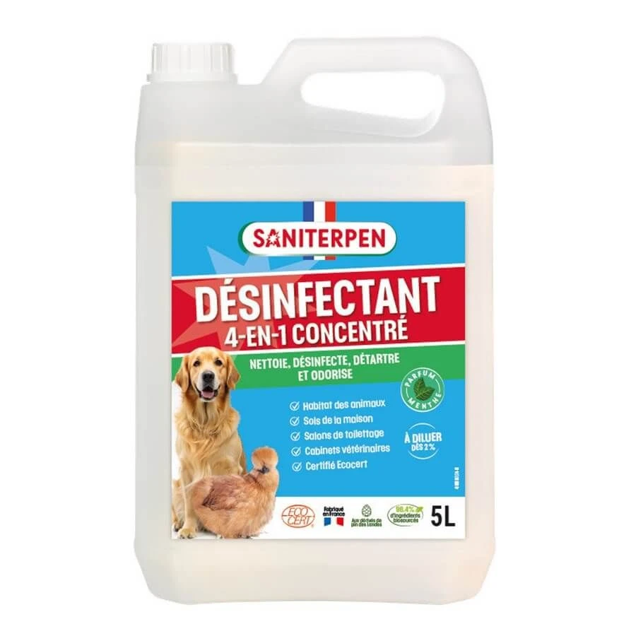 Saniterpen VirActif Concentré 5 L 3 Saniterpen VirActif Concentré 5 L