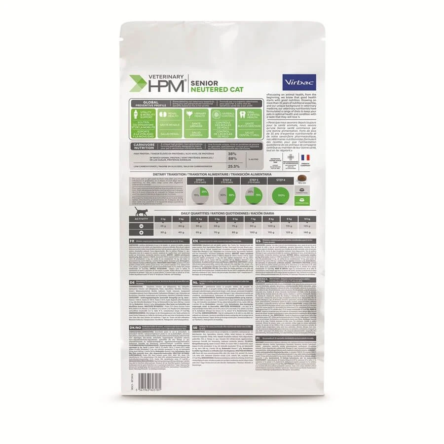 Virbac Veterinary HPM Senior Neutered Cat 3 Kg 7 Virbac Veterinary HPM Senior Neutered Cat 3 Kg – Image 5