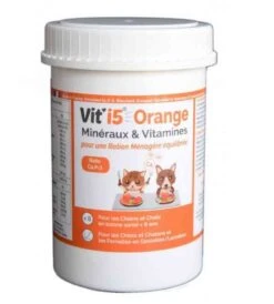 Vit'I5 Orange Poudre Chien Et Chat < 8 Ans 250 G 6 Vit'I5 Orange Poudre Chien Et Chat < 8 Ans 250 G -Animaux Fournitures Magasin vit i5 orange poudre 250 g 1
