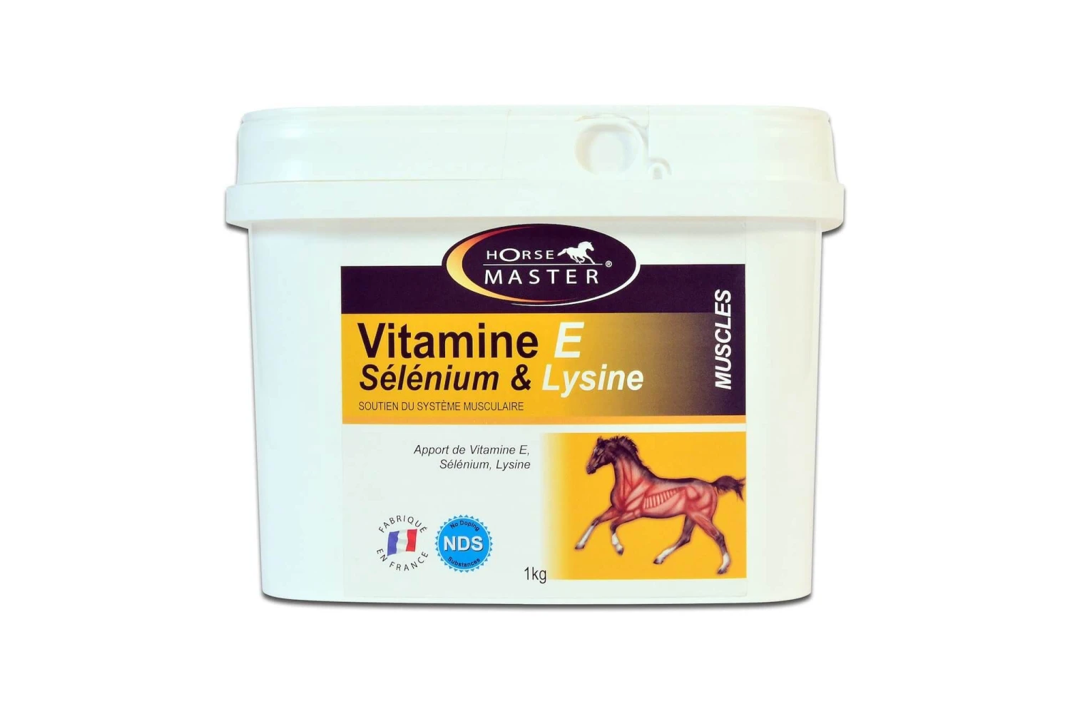 Horse Master Vitamine E Sélénium & Lysine Poudre 1 Kg 3 Horse Master Vitamine E Sélénium & Lysine Poudre 1 Kg