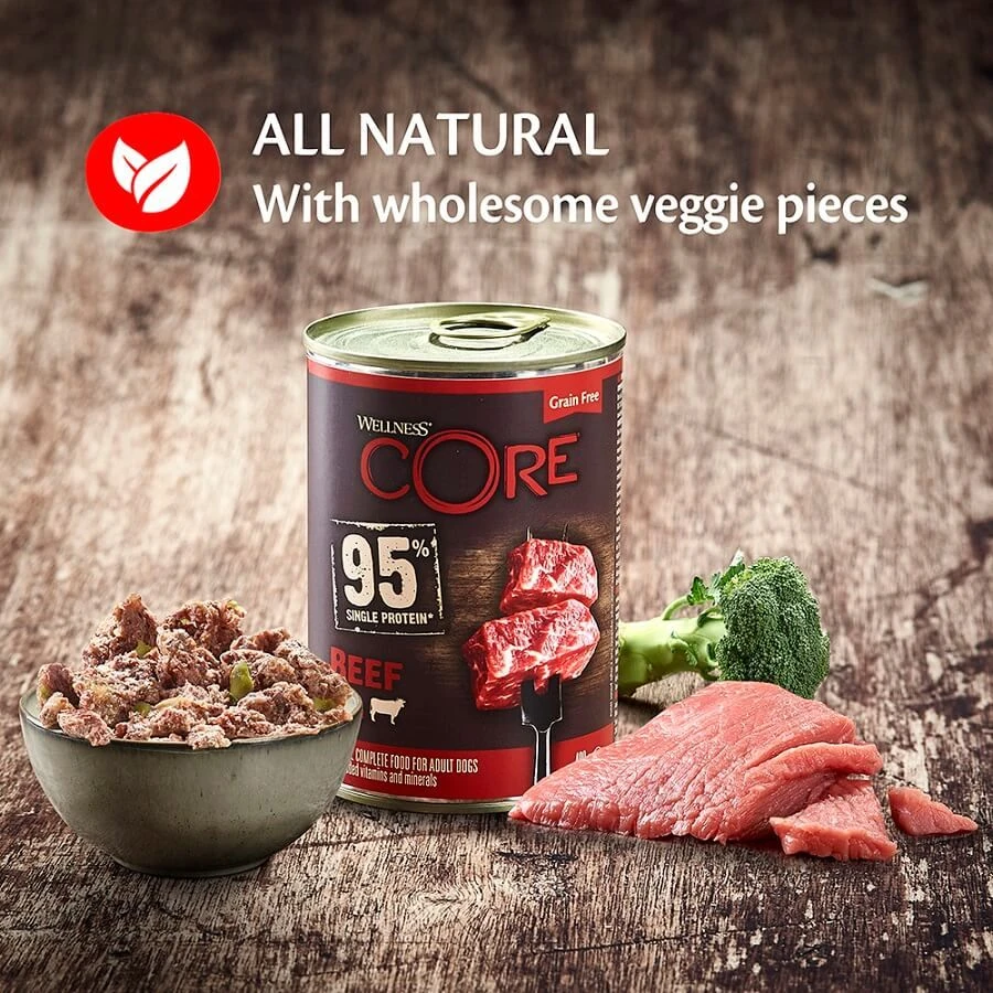 Wellness Core Pâtée 95% Chien Bœuf 6 X 400 G 4 Wellness Core Pâtée 95% Chien Bœuf 6 X 400 G – Image 2