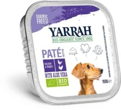 Yarrah Bio Pâté De Dinde à L’aloe Vera Pour Chien 12 X 150 G 7 Yarrah Bio Pâté De Dinde à L’aloe Vera Pour Chien 12 X 150 G -Animaux Fournitures Magasin yarrah bio pa te de dinde a l aloe vera pour chien 12 x 150 grs