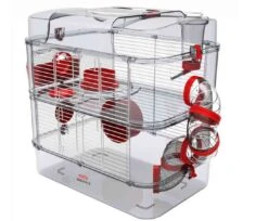 Zolux Cage RODY.3 Duo Rouge - Destockage