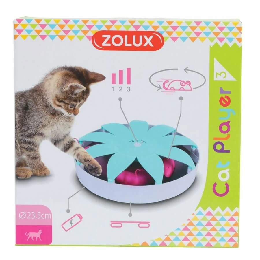 Zolux Cat Player 3 Jouet Pour Chat 3 Zolux Cat Player 3 Jouet Pour Chat