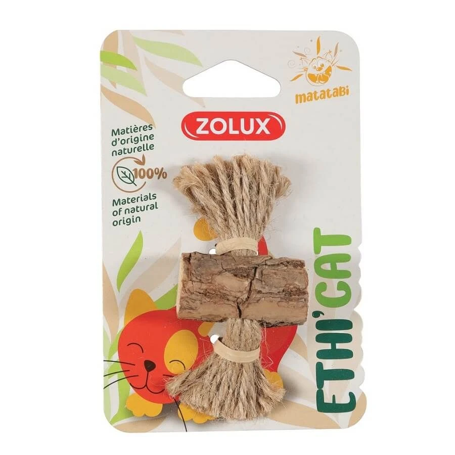 Zolux Jouet Ethicat Matatabi Nœud Pour Chat 3 Zolux Jouet Ethicat Matatabi Nœud Pour Chat